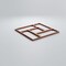 Ekena Millwork Extra Small Sheffield Decorative Fretwork Wood Wall Panels, Cherry, 7 3/8"W x 7 3/8"H x 3/8"T WALW08X08X0375SHFCH - alternate 3
